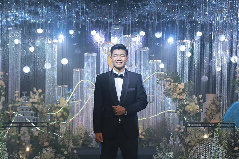 Toàn cảnh đám cưới Hà Đức Chinh: Tiền trang trí đã ngốn gần 1 tỷ, dàn khách mời toàn sao