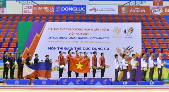 Dàn trai đẹp của Thể dục dụng cụ hiên ngang mang huy chương vàng về cho đoàn thể thao Việt Nam