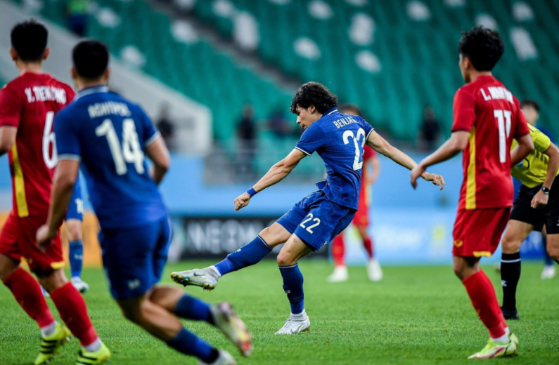 Sao châu  u U23 Thái Lan hài lòng về kết quả hòa U23 Việt Nam