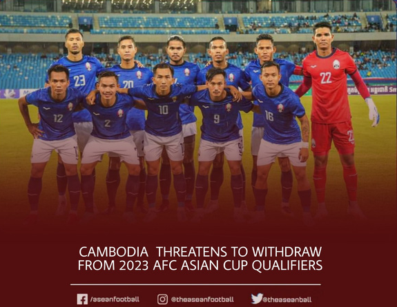 Campuchia dọa bỏ giải Asian Cup, AFC ngay lập tức vào cuộc