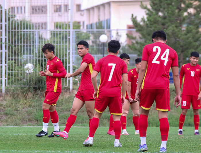 U23 Việt Nam luyện “bài tủ”, đón tin vui trước thềm tứ kết với U23 Saudi Arabia 9