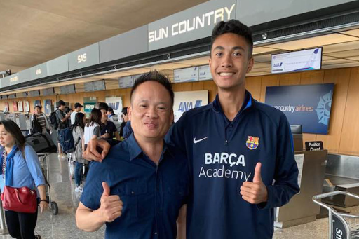 Hà Tĩnh cho trung vệ Việt Kiều cao gần 2m thử việc, từng là học viên lò Barca