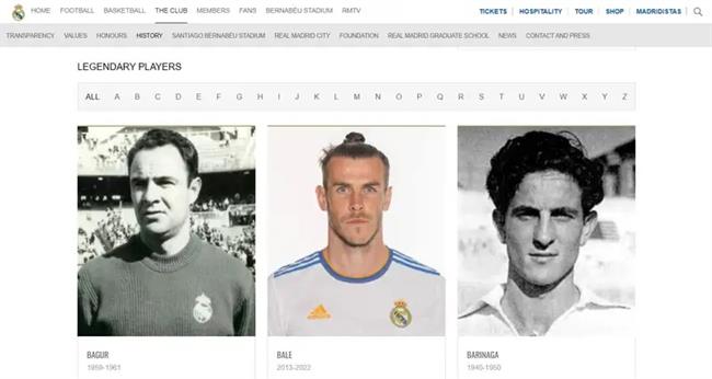 Real Madrid đưa Bale vào danh sách huyền thoại của đội bóng