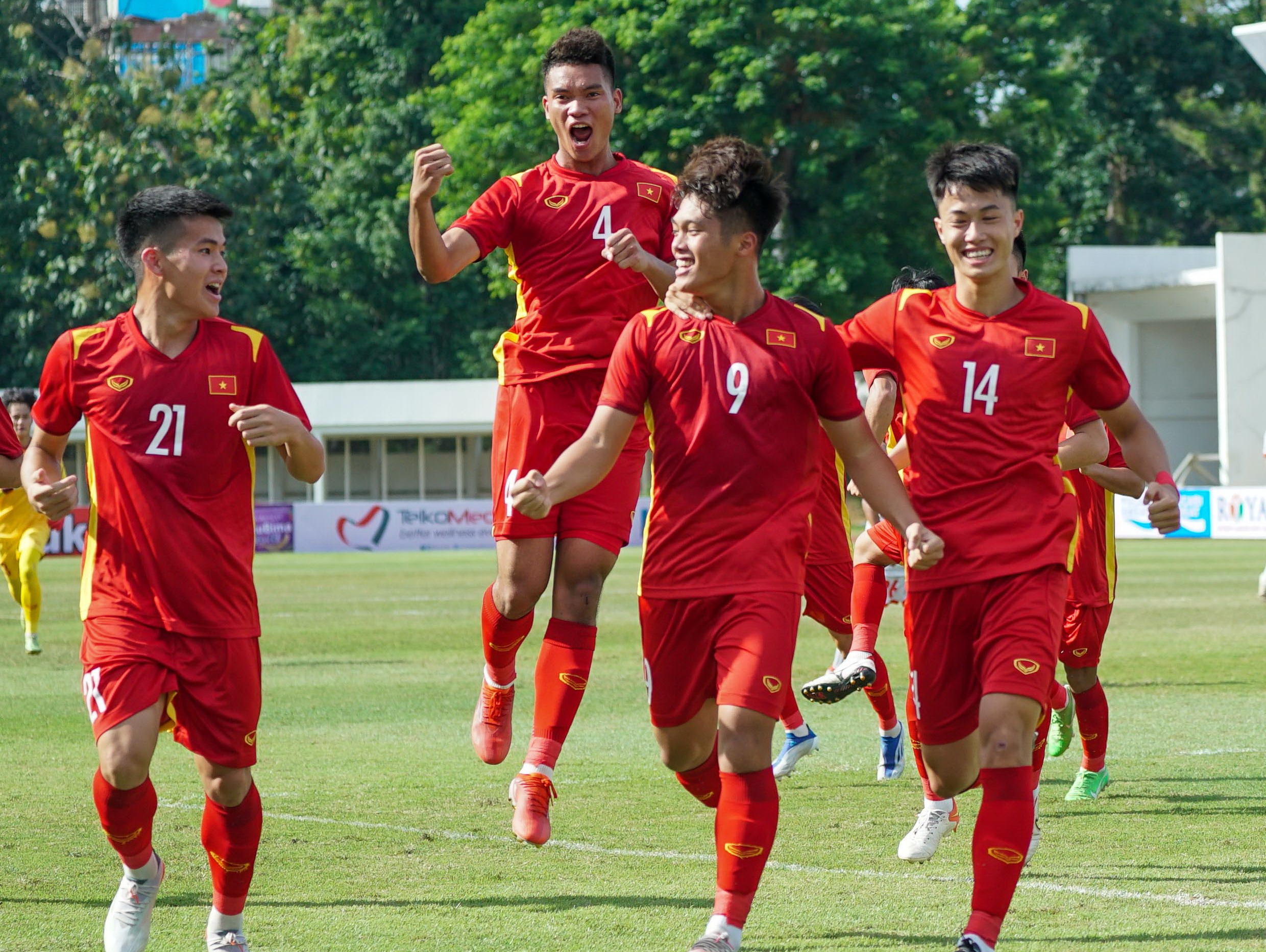 Cuộc chạy đua hiệu số của U19 Việt Nam tại giải U19 Đông Nam Á 1