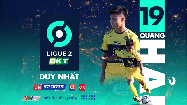 Quang Hải chắc suất đá chính cho Pau FC trong trận đấu đầu tiên tại Ligue 2 2