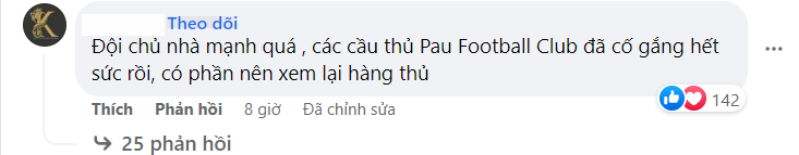 NHM Việt Nam chê Pau FC kém hơn cả đội V-League