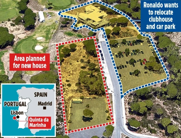 Bị che tầm nhìn, Ronaldo xuống tiền mua lại sân golf chỉ để đập bỏ