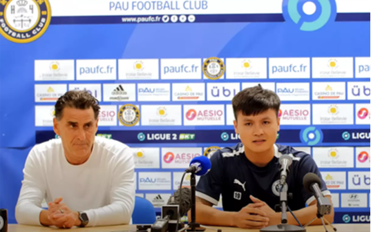 HLV Pau FC đánh giá về chuyên môn của Quang Hải