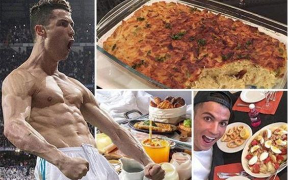 Khám phá thực đơn 6 bữa ăn của Ronaldo