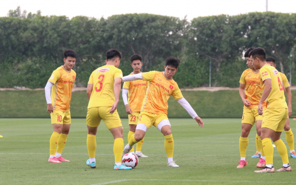 Doha Cup 2023: Đội tuyển U23 Việt Nam nỗ lực thể hiện bước tiến bộ mới