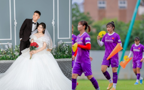 Cựu tiền vệ U23 Việt Nam kết hôn với nữ tuyển thủ xinh đẹp