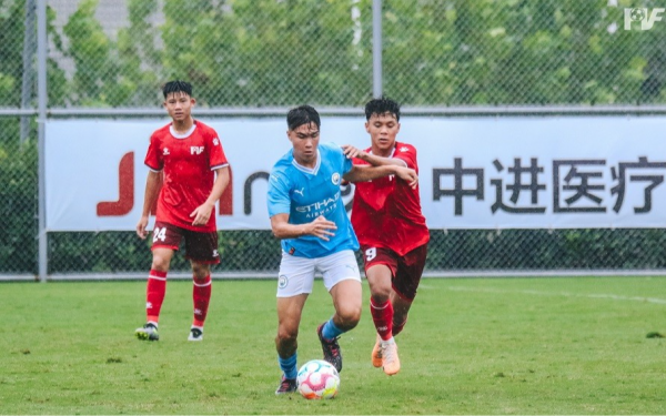 U16 PVF đánh bại U16 Man City